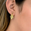 Boucles d'oreilles Aria en acier coração de viana