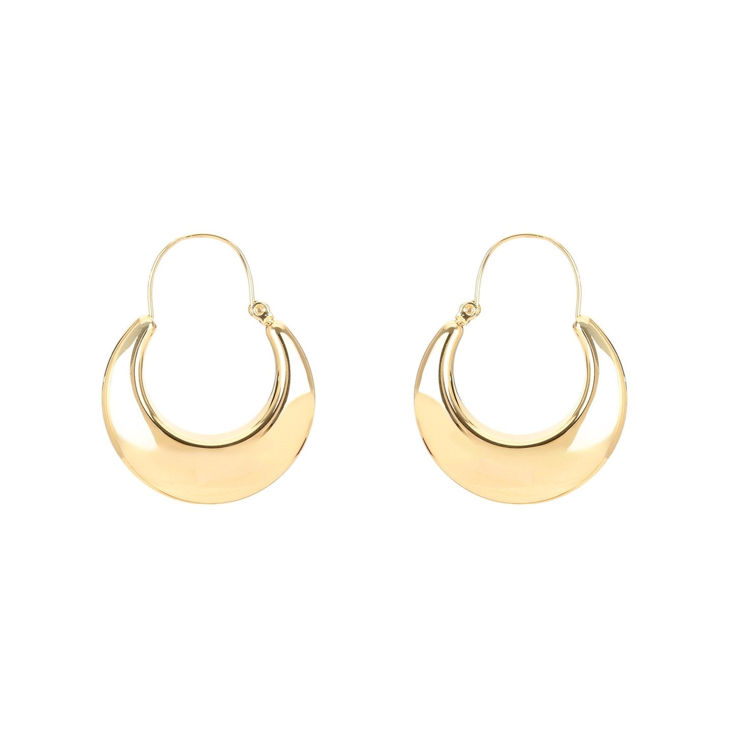 Boucle d'oreille Aria en acier épais