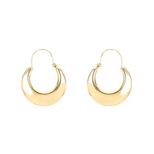 Boucle d'oreille Aria en acier épais