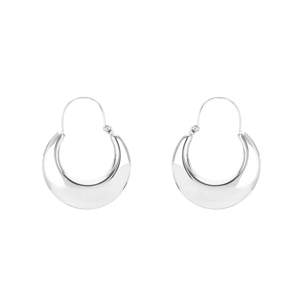 Boucle d'oreille Aria en acier épais