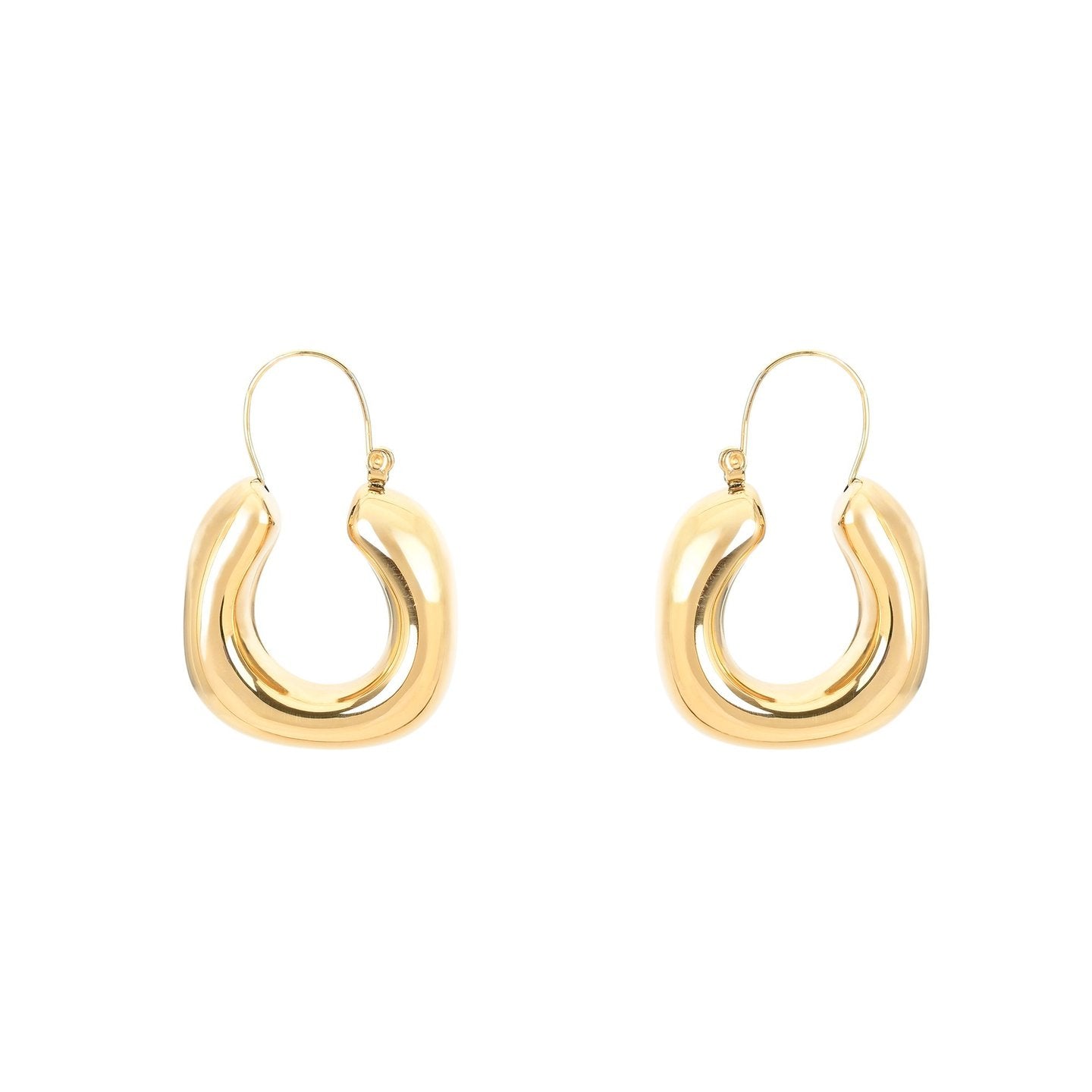 Boucles d’oreilles Aria épaisses et basiques