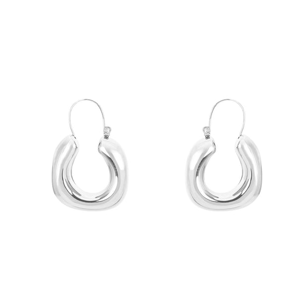 Boucles d’oreilles Aria épaisses et basiques