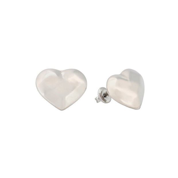 Boucles d'oreilles Esmée à pointe avec cœur