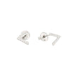 Boucles d'oreilles Alba en forme de V