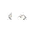 Boucle d'oreilles Alba acier en v