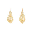 Boucles d'oreilles Aria semi précieuse rainha