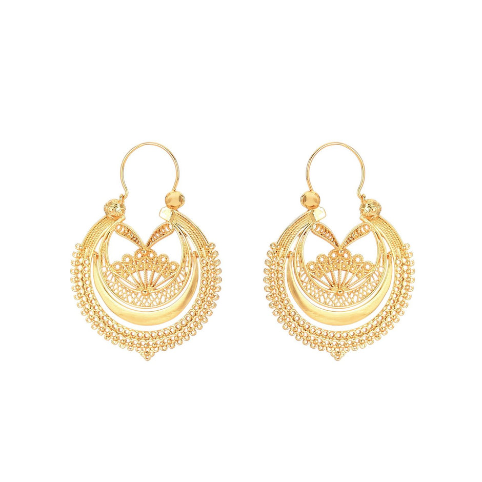 Boucles d'oreilles semi précieuses Aria