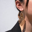 Boucles d'oreilles Aria semi précieuse rainha