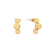 Boucles d'oreilles Aria semi précieuse bola de viana