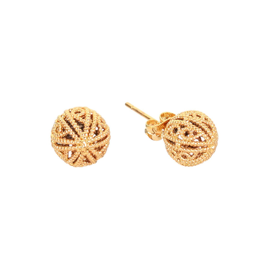 Boucles d’oreilles Aria semi précieuse bolas de viana