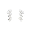 Boucles d'oreilles Luna longues avec perles