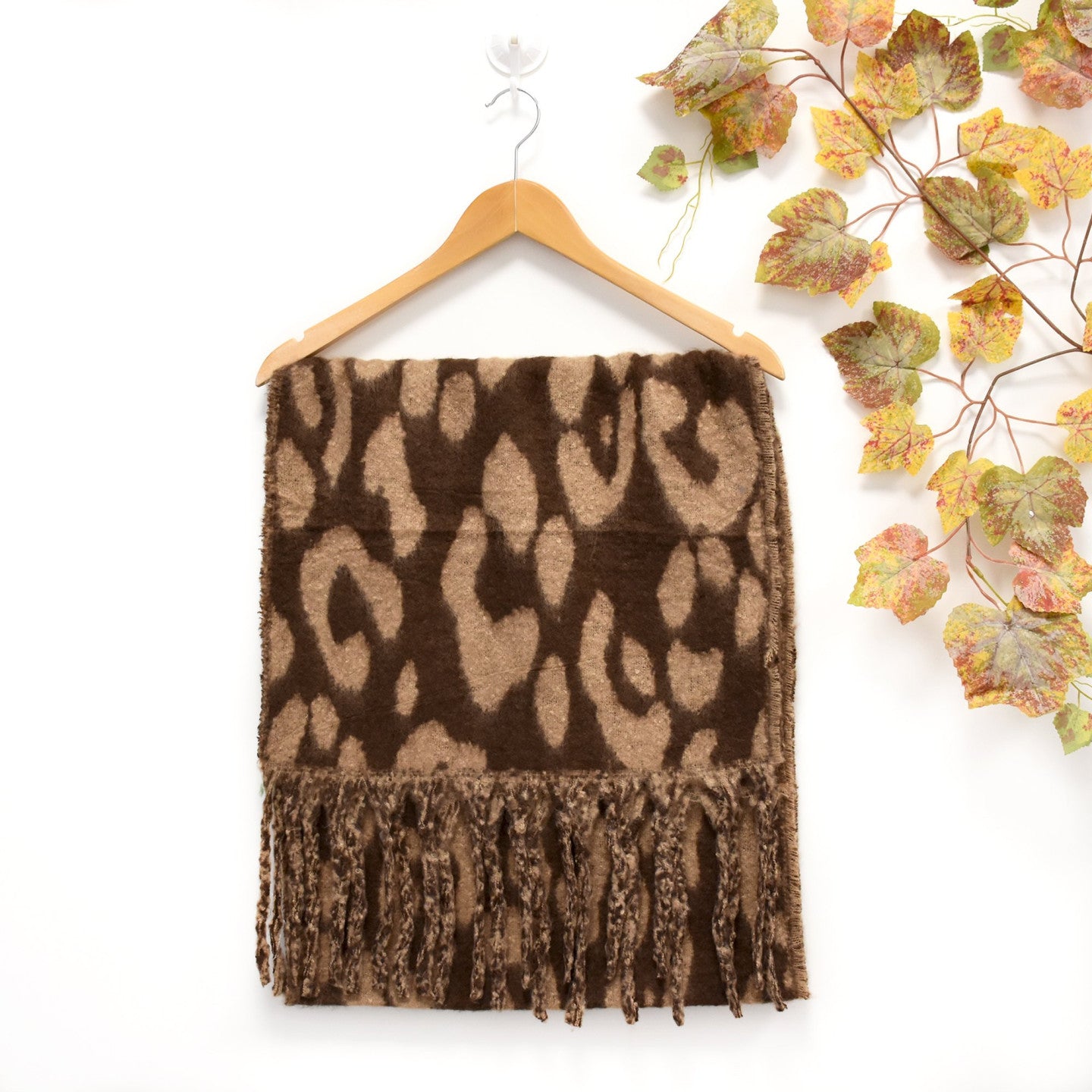 Foulard avec double couleur