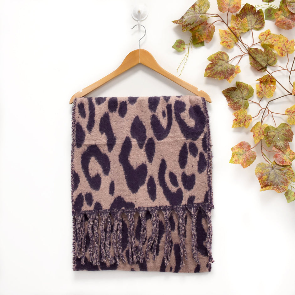 Foulard avec double couleur