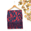 Foulard avec double couleur