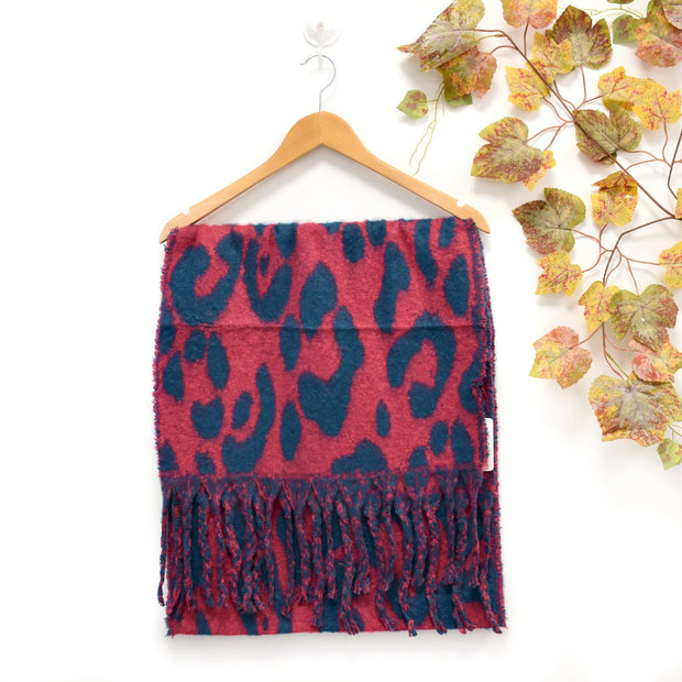 Foulard avec double couleur