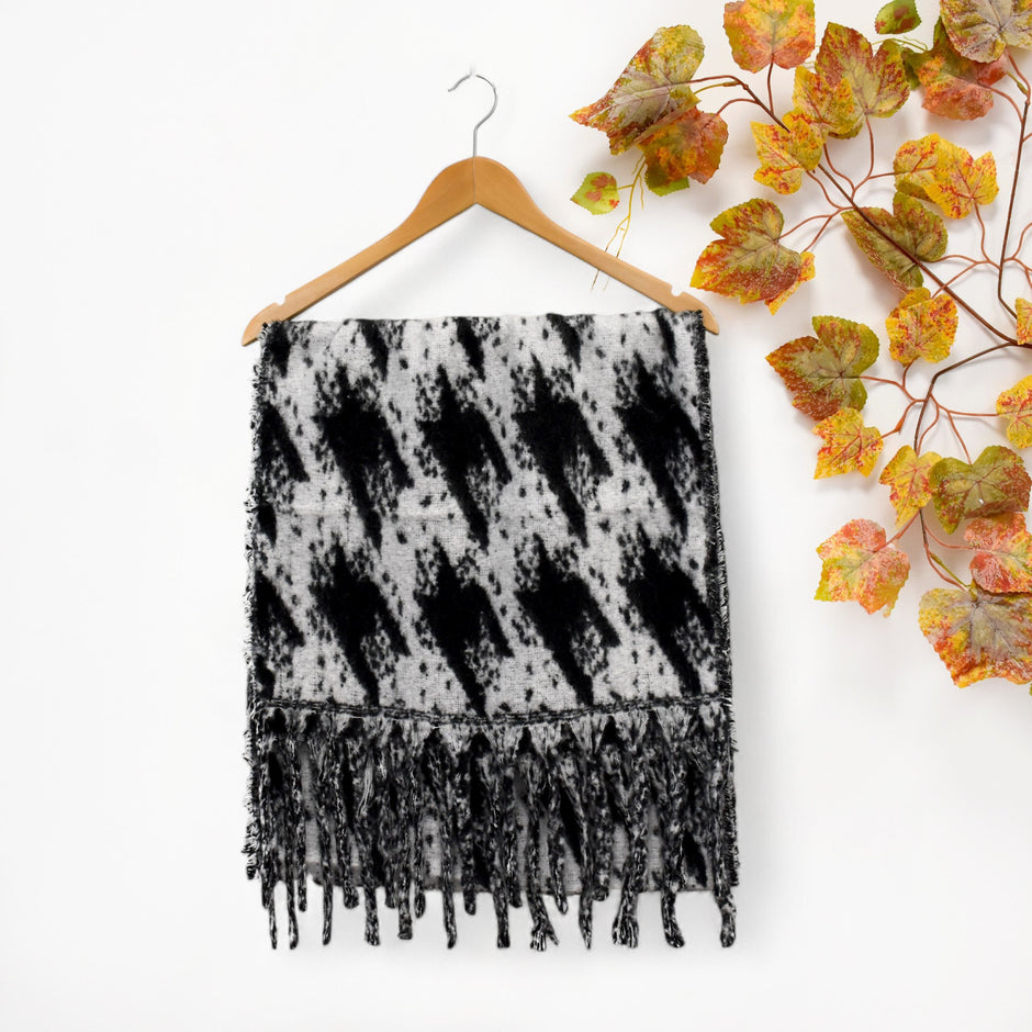 Foulard pied de poule