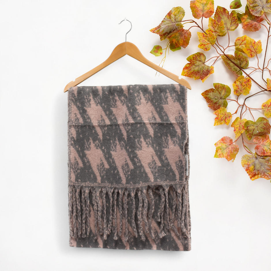 Foulard pied de poule