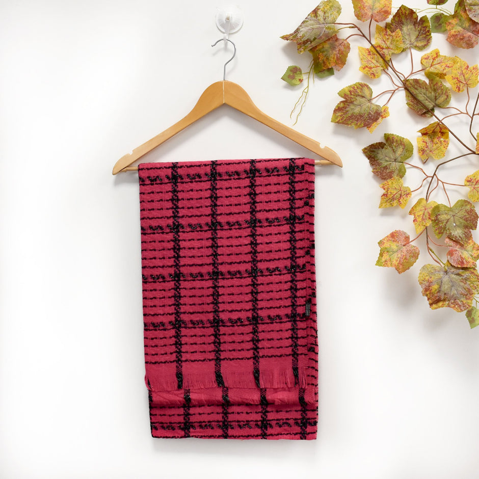 Foulard avec carrés