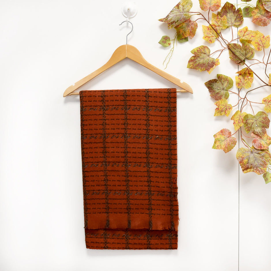 Foulard avec carrés