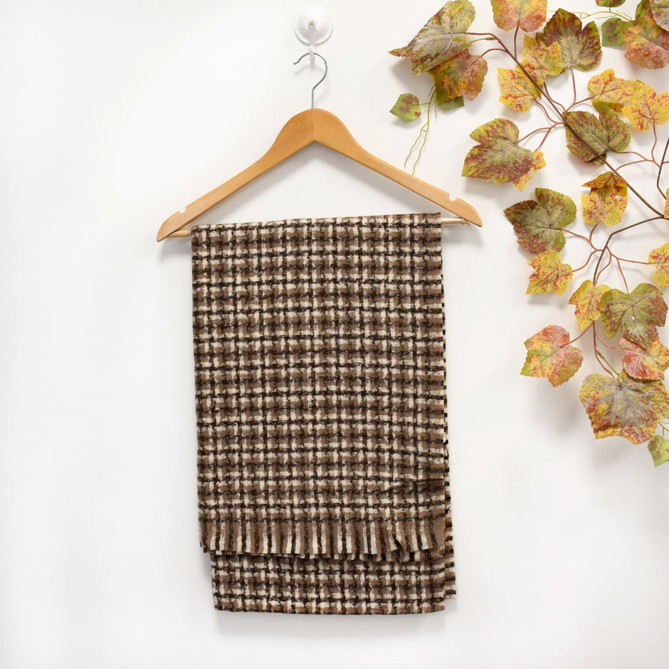 Foulard avec carrés petit