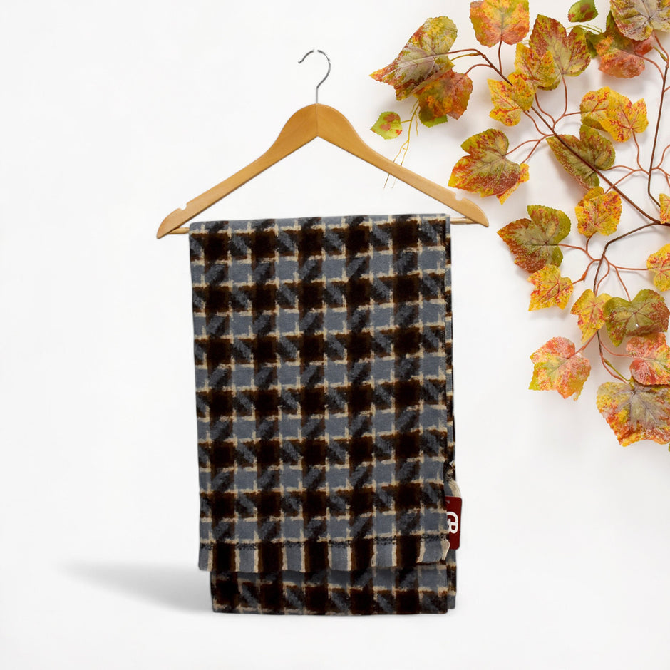 Foulard avec basique imprimé
