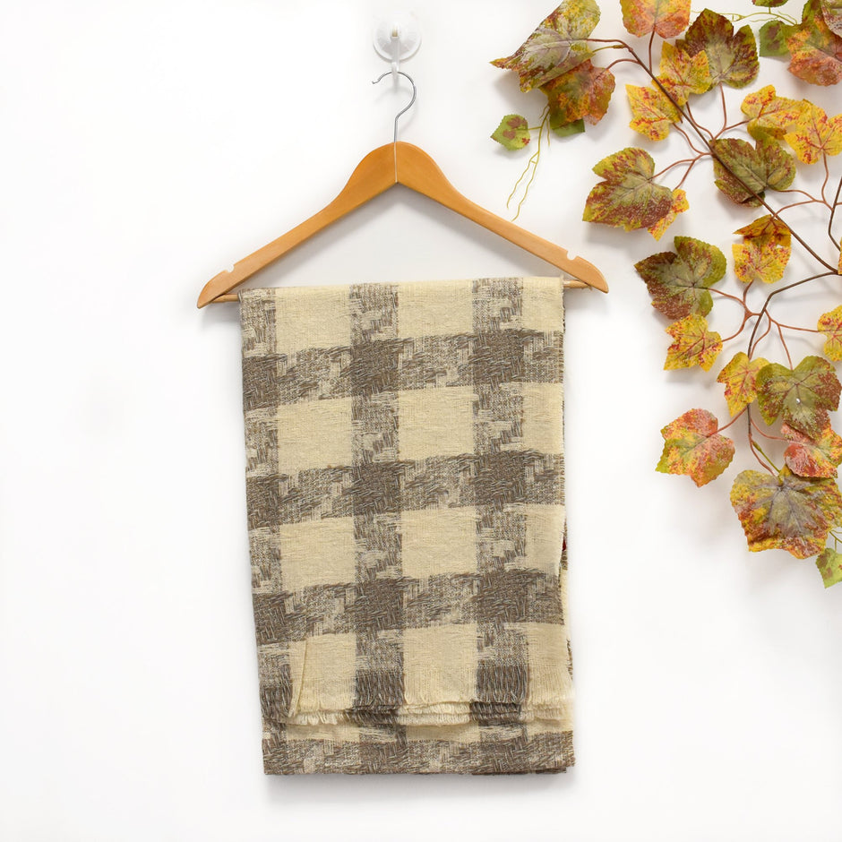 Foulard avec carrés