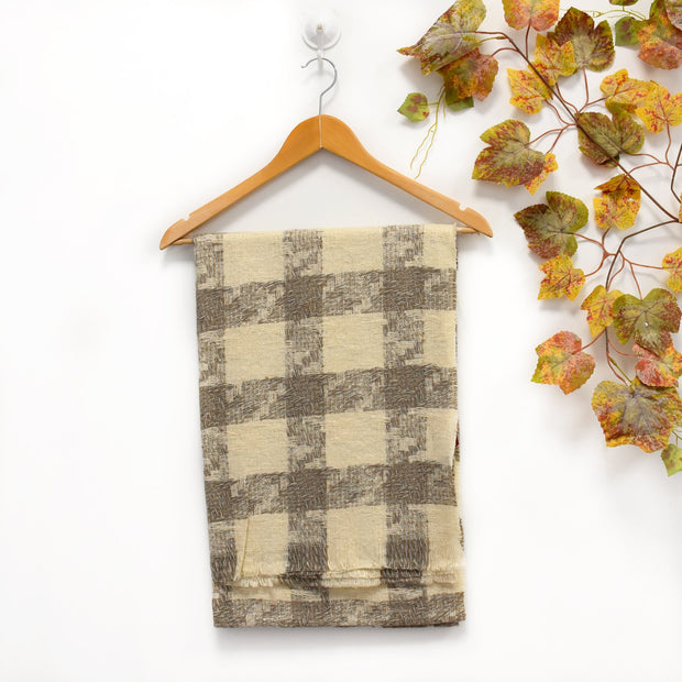 Foulard avec carrés