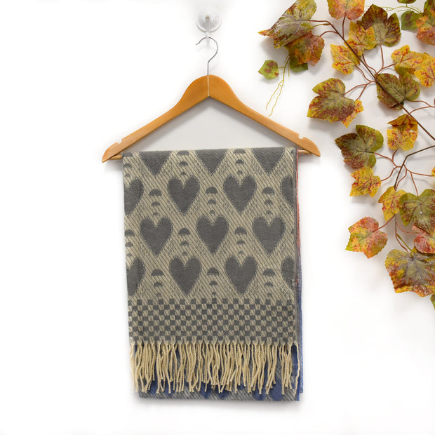 Foulard avec des coeurs