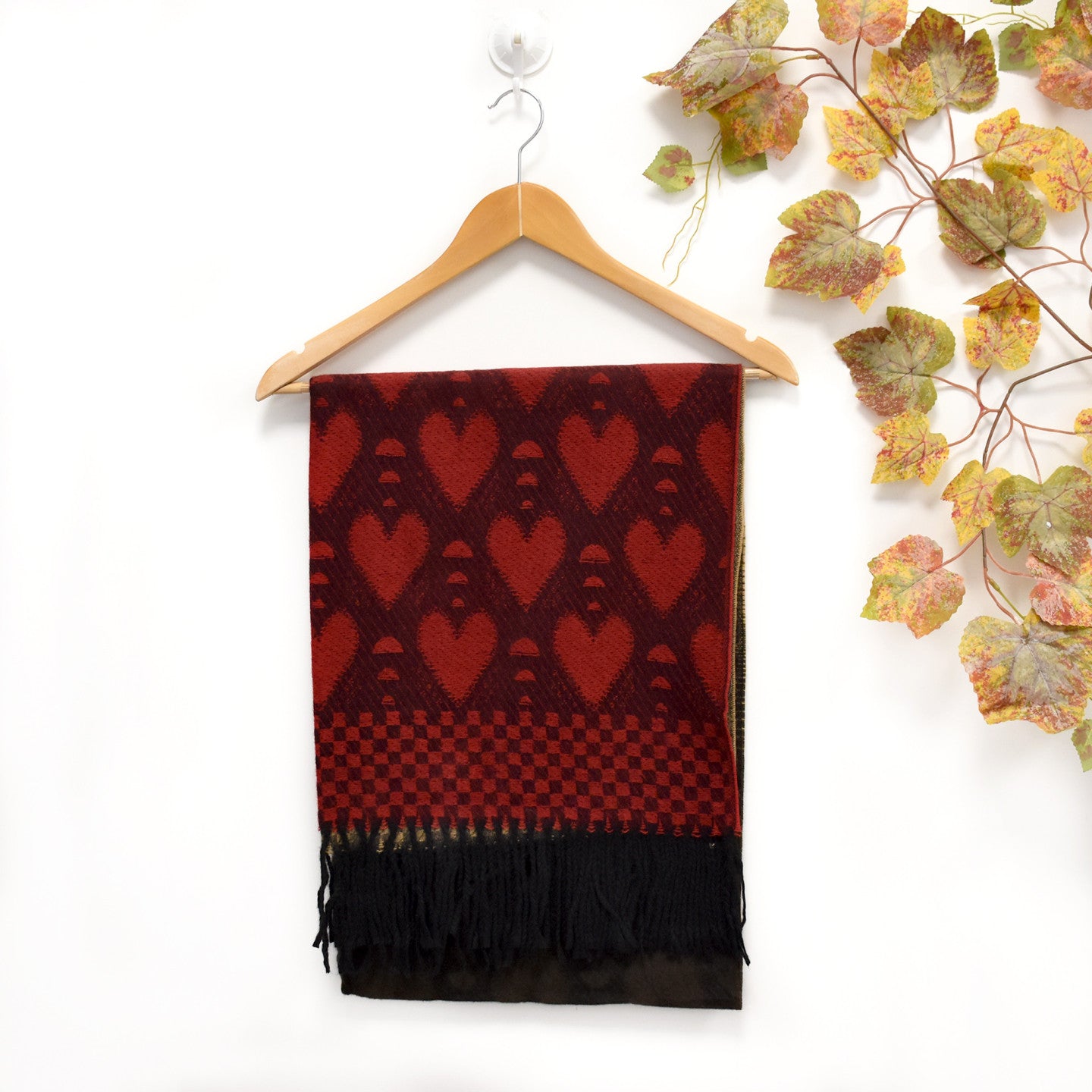 Foulard avec des coeurs