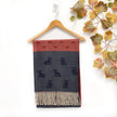 Foulard avec imprimé chat