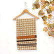 Foulard avec motif pied de poule