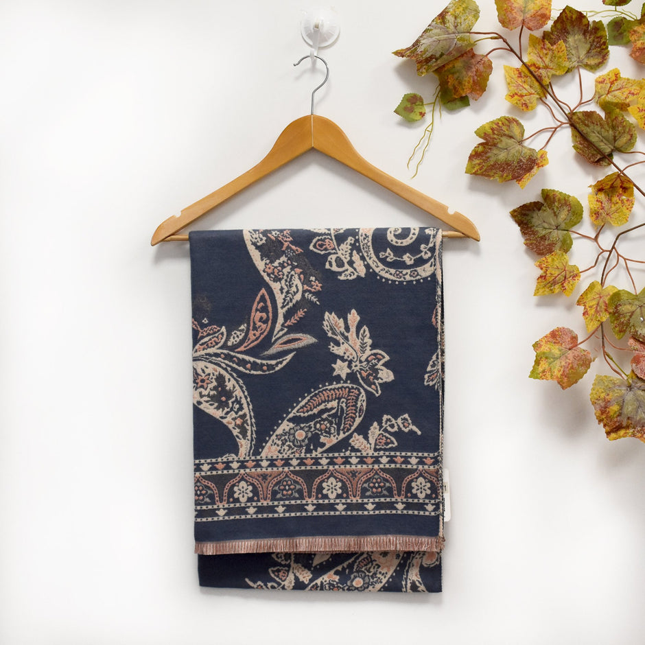 Foulard rétro floral