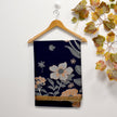 Foulard à imprimé floral et papillon