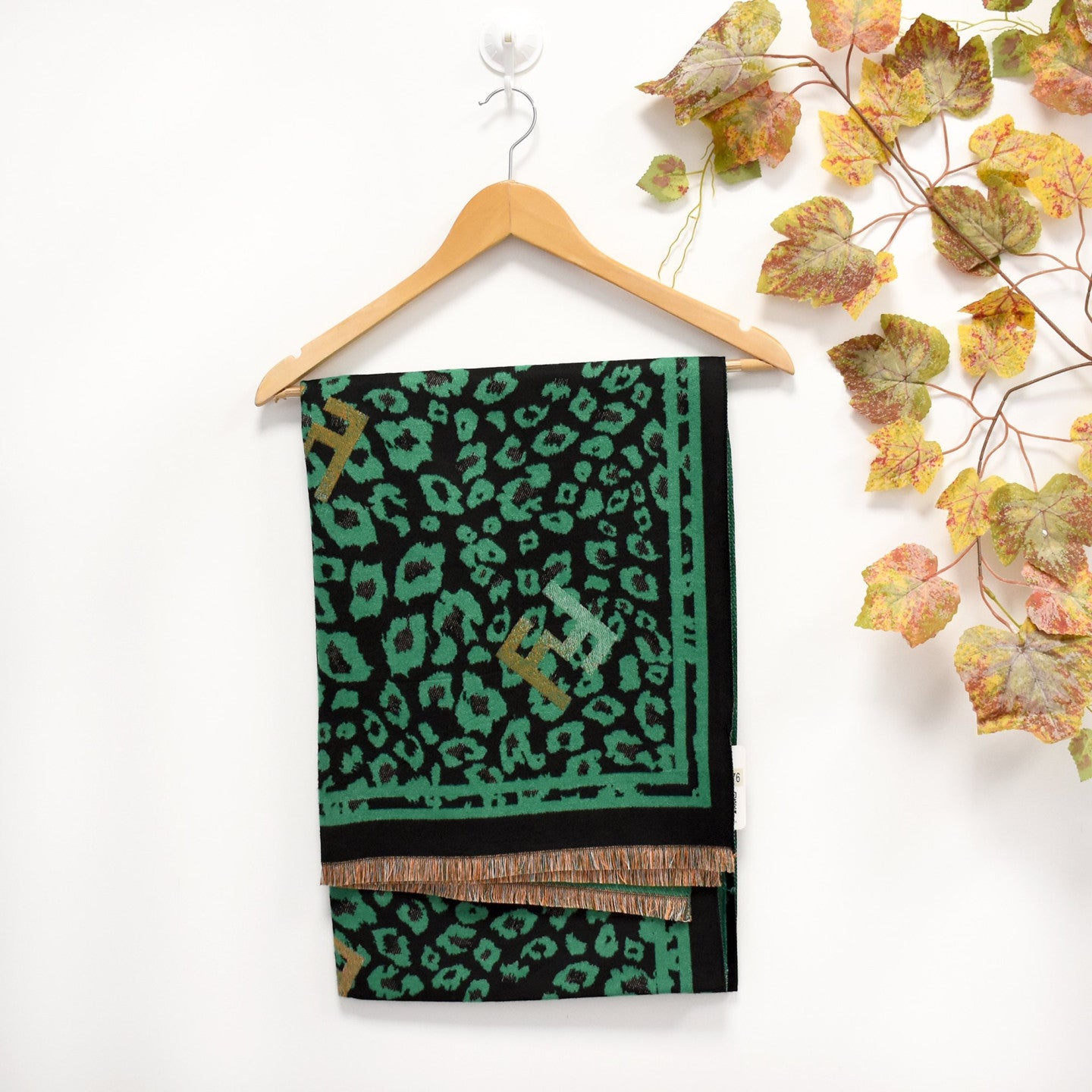 Foulard à imprimé animalier