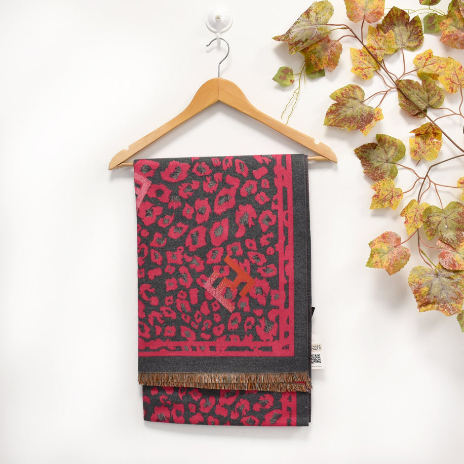 Foulard à imprimé animalier