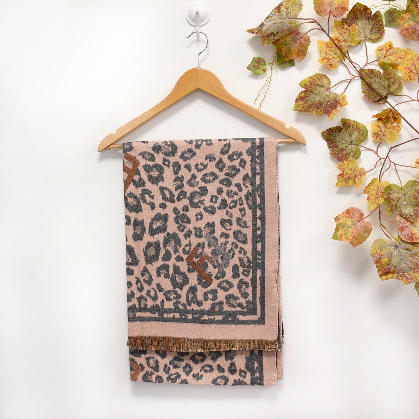 Foulard à imprimé animalier