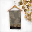 Foulard imprimé feuilles de palmier