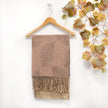 Foulard imprimé feuilles de palmier