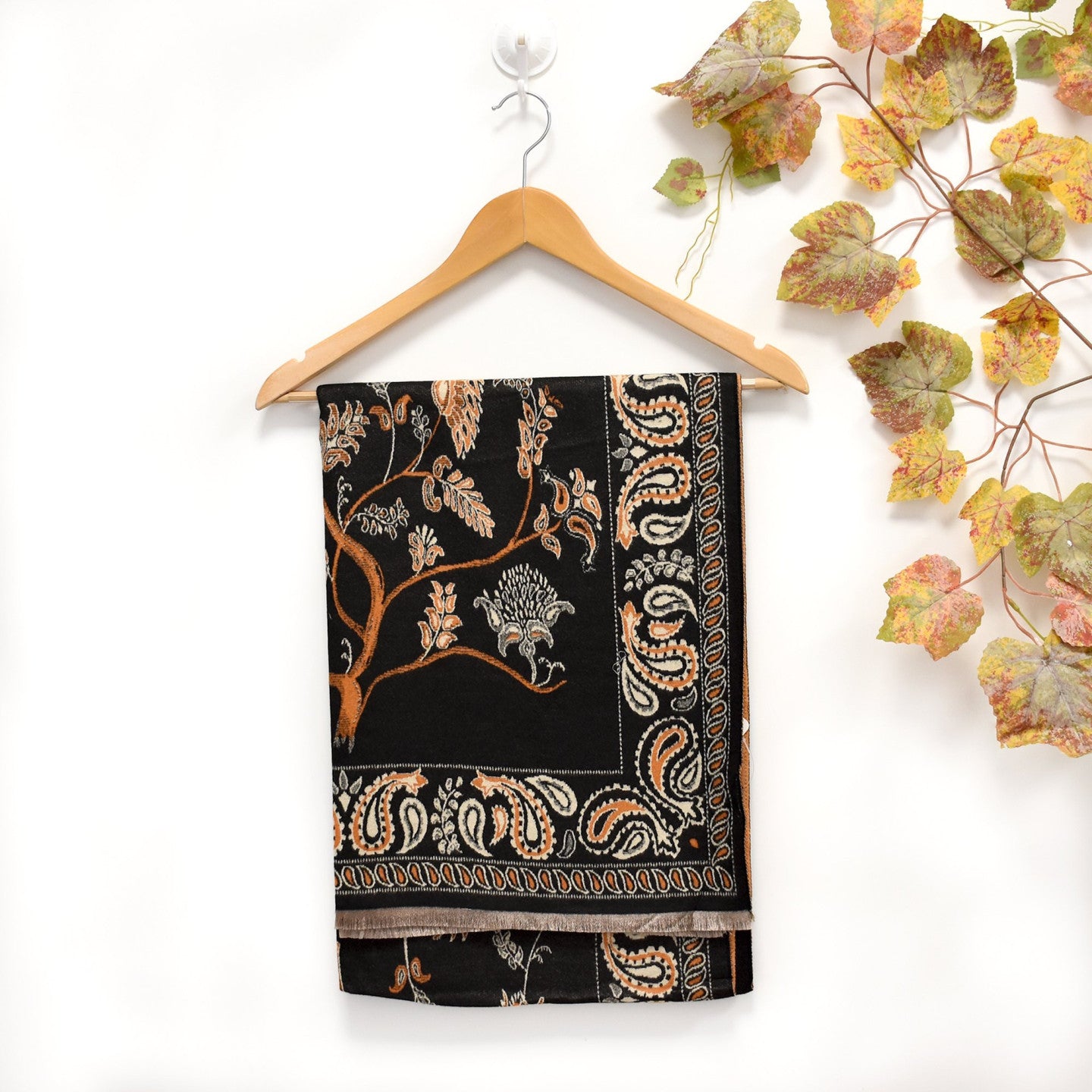 Foulard avec motif paisley