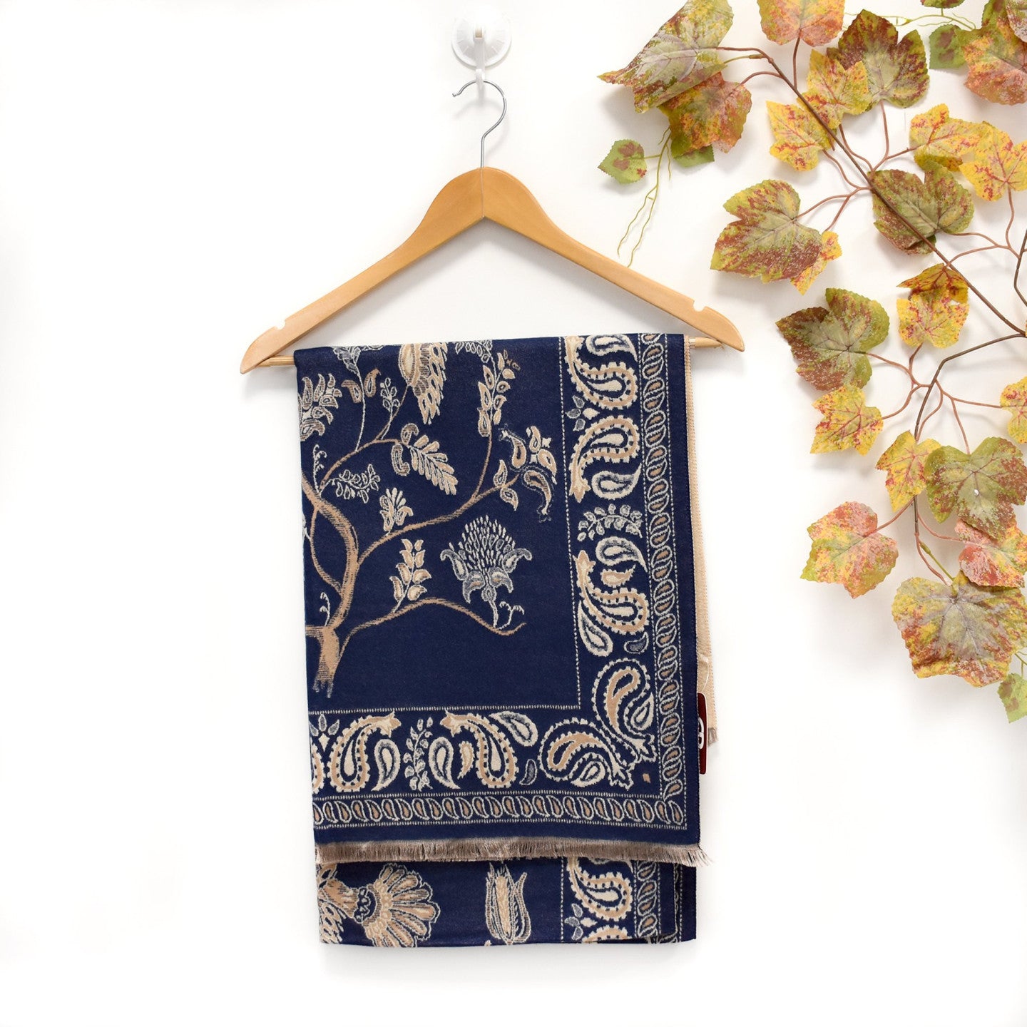Foulard avec motif paisley