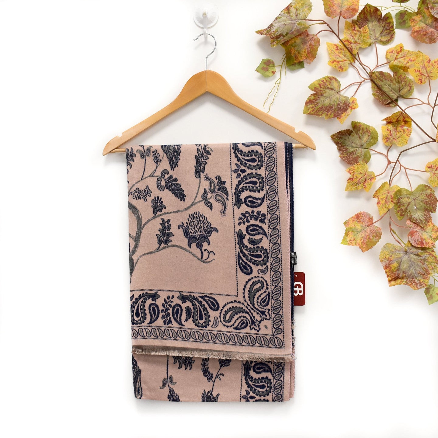 Foulard avec motif paisley