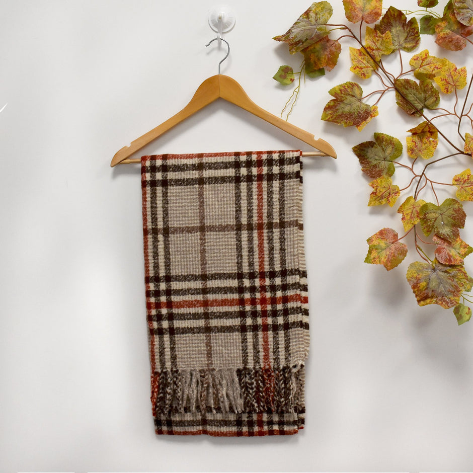 Foulard classique carreaux