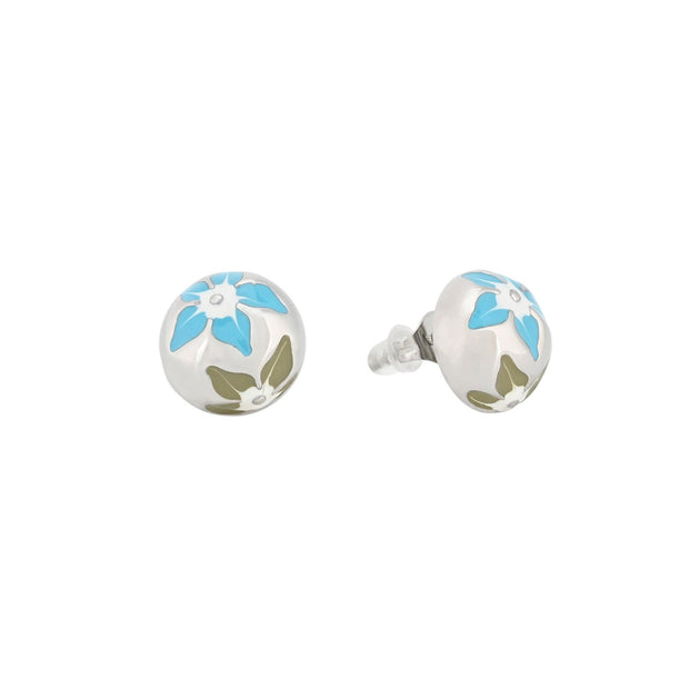Boucles d'oreilles fleurs rondes Alba