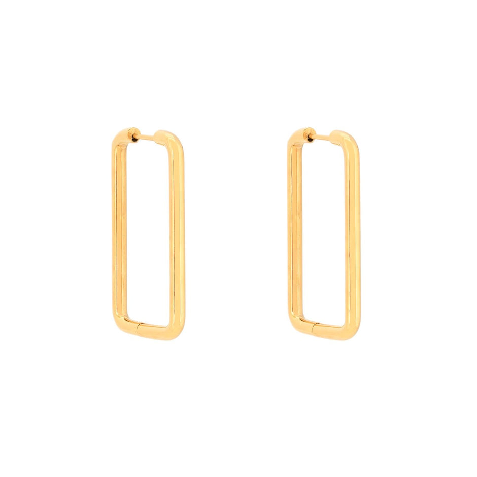 Anneaux Esmée prisme en acier