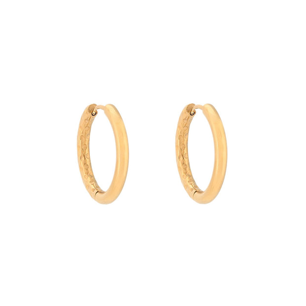 Anneaux Alba texturés en acier