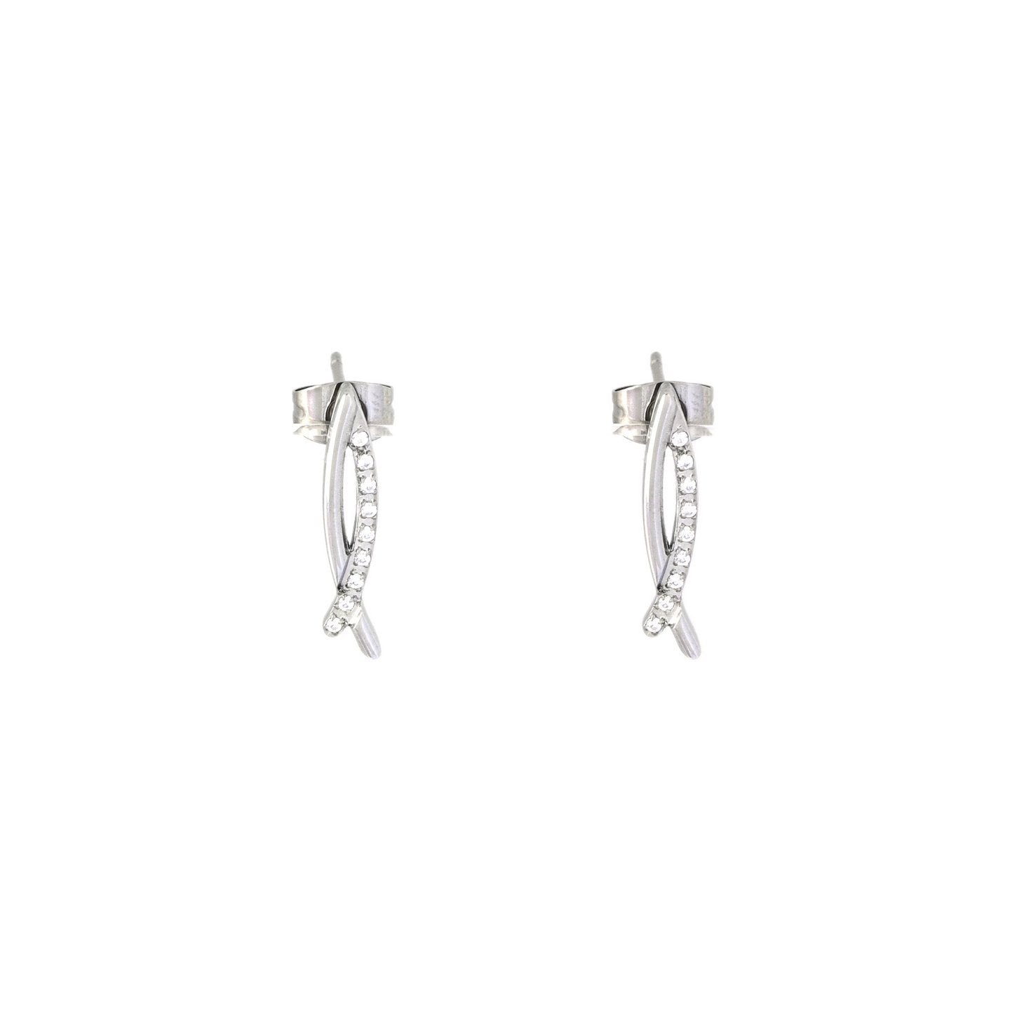 Boucles d'oreilles Alba en diamant