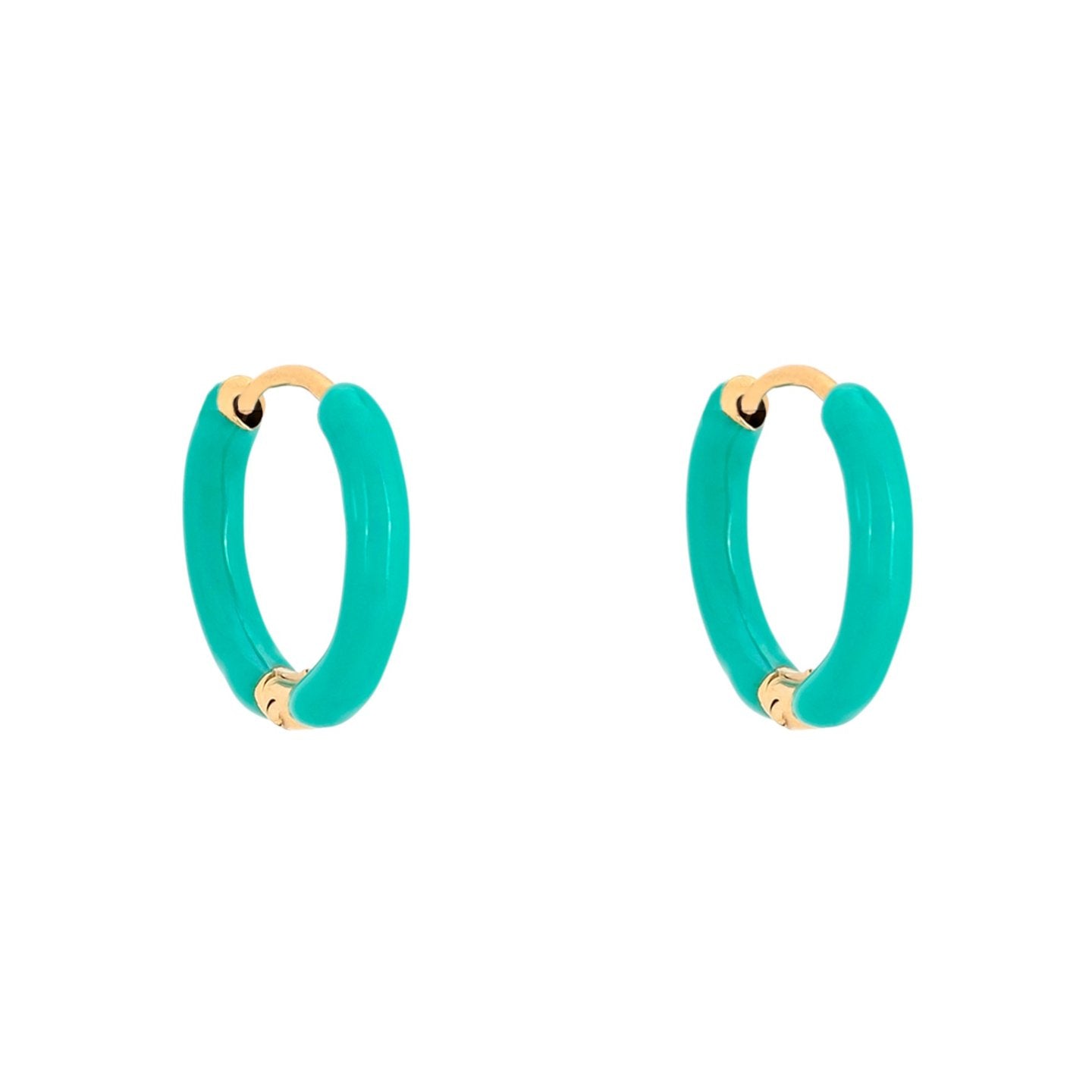 Anneaux Alba en acier fines verts