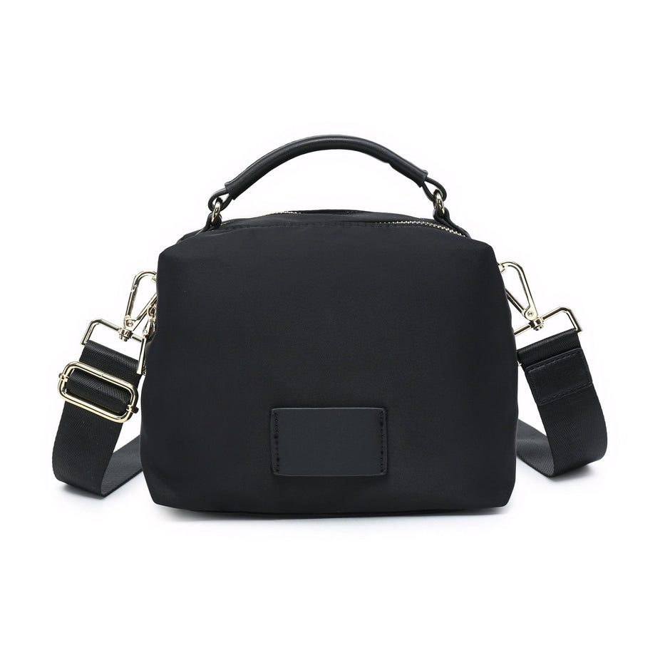 Sac bandoulière en nylon avec bandoulière réglable