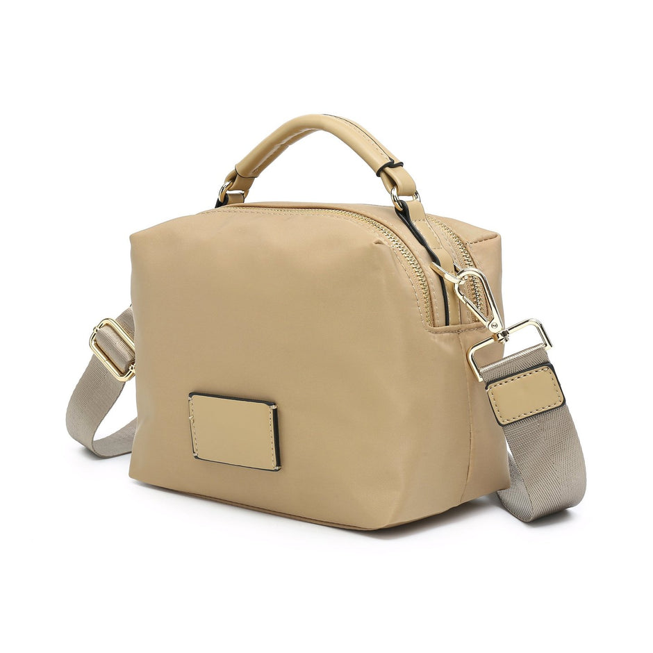 Sac bandoulière en nylon avec bandoulière réglable