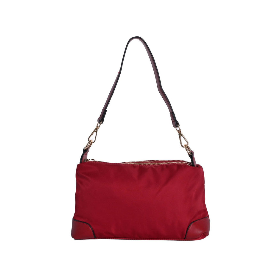 Sac à bandoulière en nylon avec trois séparateurs